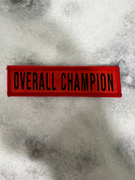 1 Goal Gear - OVERALL CHAMPION Patch.